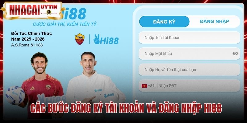 Quy trình đăng ký tài khoản cá nhân an toàn tại Hi88