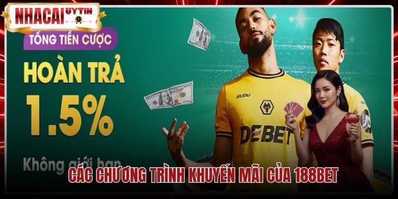 Quy định vòng cược các gói ưu đãi hấp dẫn tại 188Bet