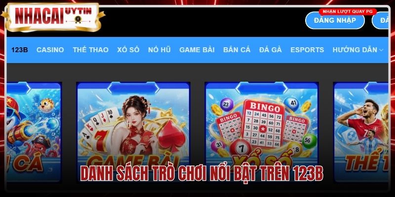 Sảnh cược trực tuyến đa dạng tỷ lệ hấp dẫn trên 123B