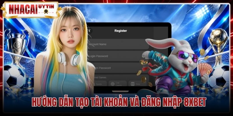 Quy trình đăng ký tài khoản nhanh chóng an toàn tại 8Xbet