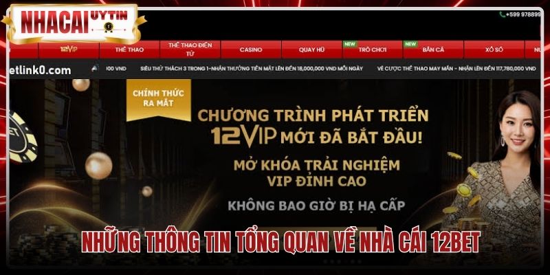 Giấy phép quốc tế uy tín cùng lịch sử phát triển 12Bet