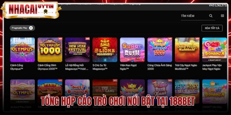 Sảnh cược thể thao cùng sòng bài trực tuyến tại 188Bet
